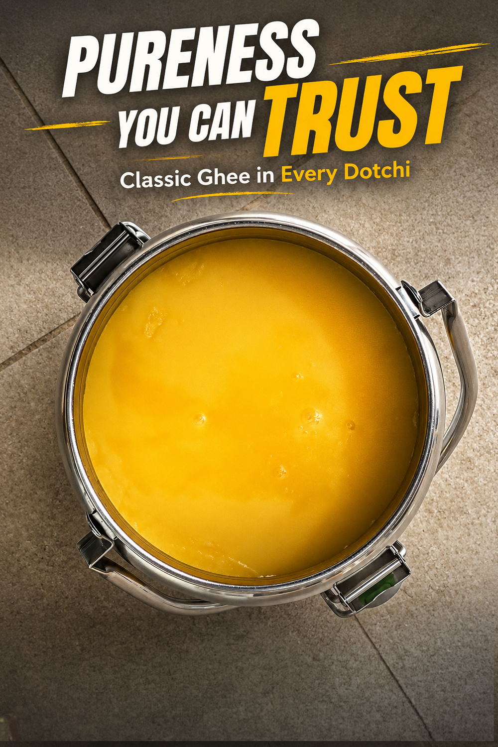 Cow A2 Vedic Desi Ghee Dolchi 5L + Free Gifts