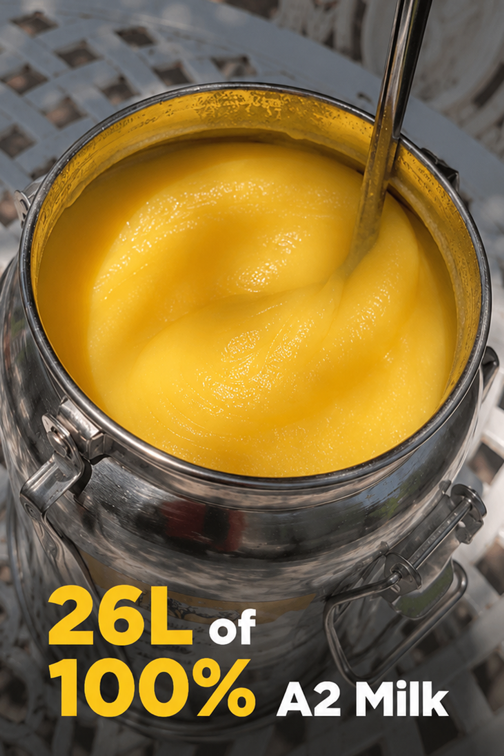 Cow A2 Vedic Desi Ghee Dolchi 5L + Free Gifts