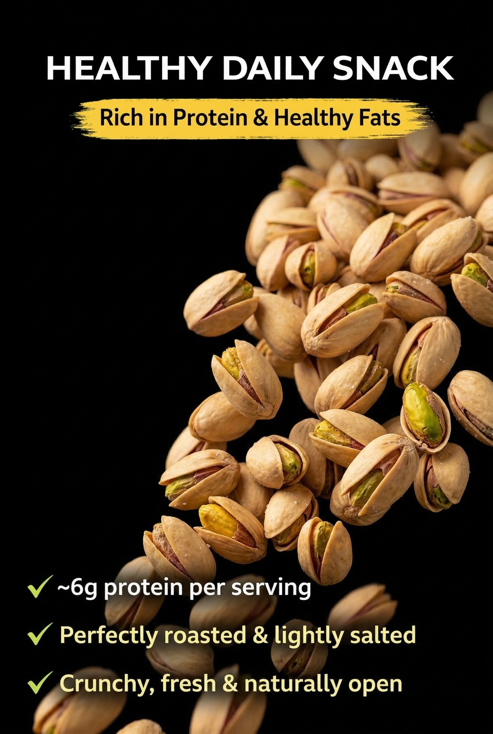 Raw Californian Pistachios - Pista  2 Unit Pack