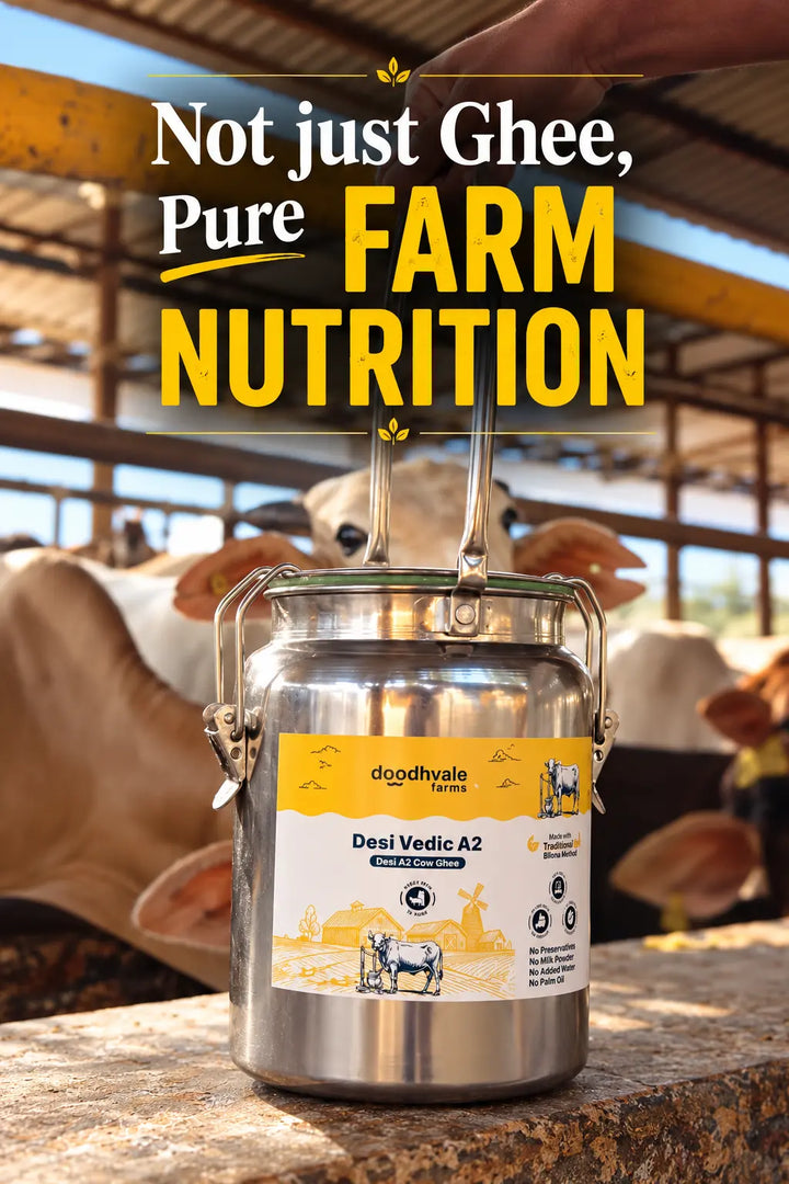 Cow A2 Vedic Desi Ghee Dolchi 5L