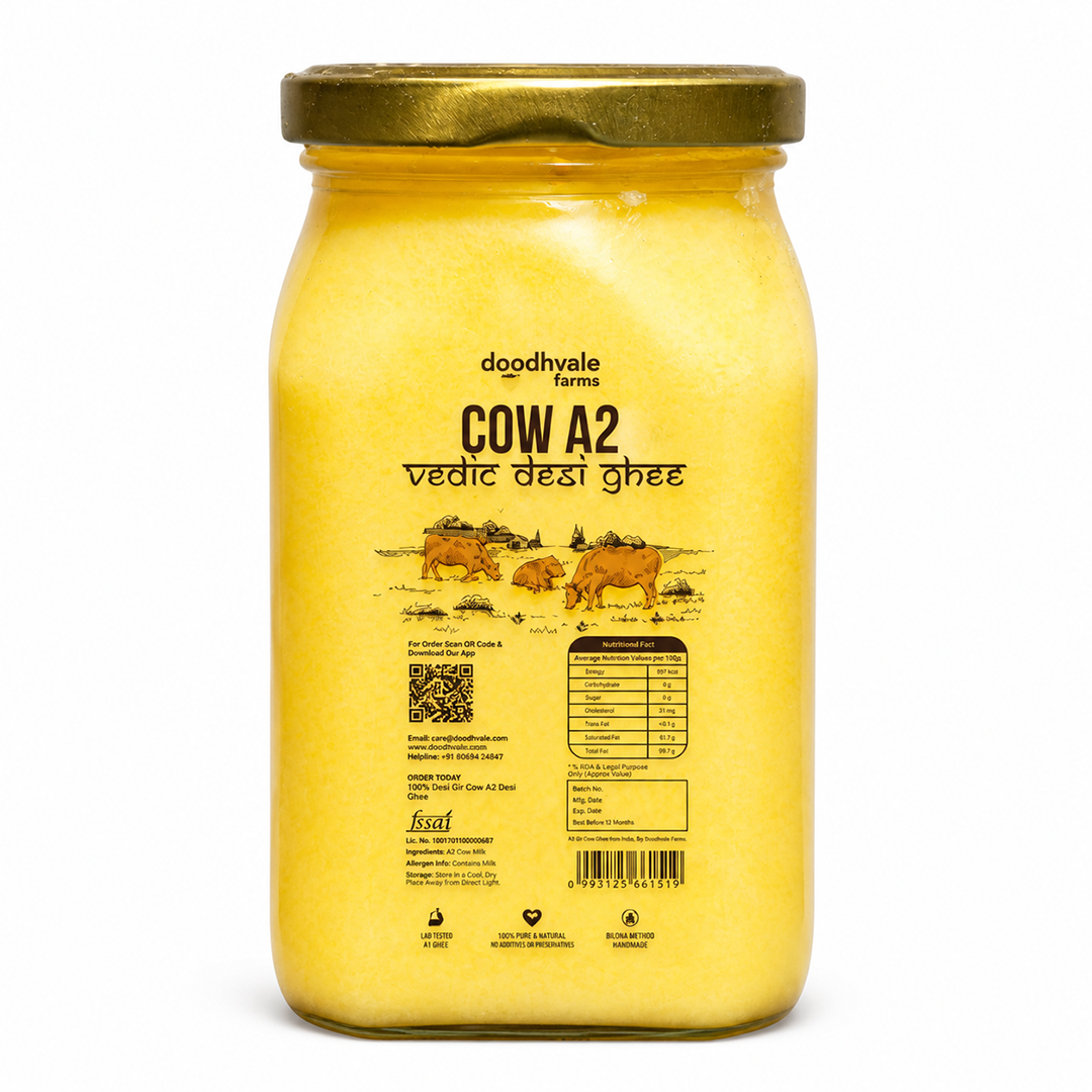 Cow A2 Vedic Desi Ghee - (330 ML)
