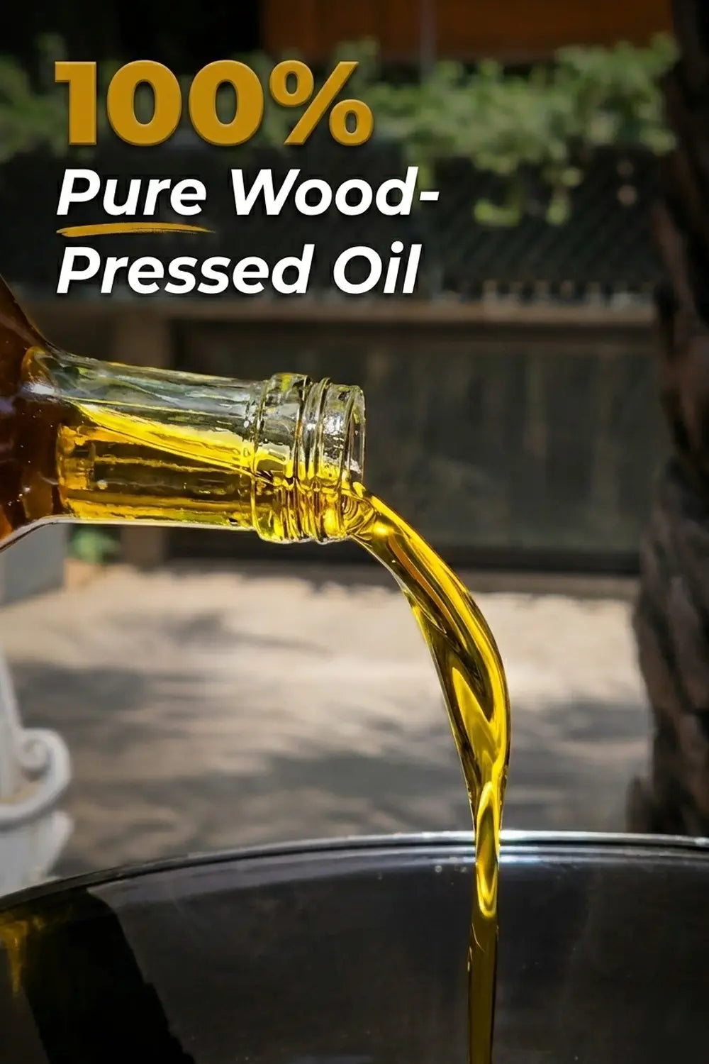 Yellow Mustard Oil - Wood Pressed 1L (Buy 1 Get 1 Free)
